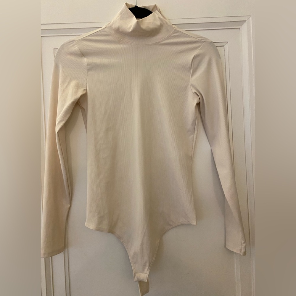 Uec spanx brand mock turtleneck bodysuit. Size small petite.
